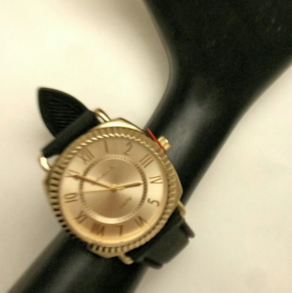 Black and Gold Watch, Black Luxury Watch - Picture 4 of 5